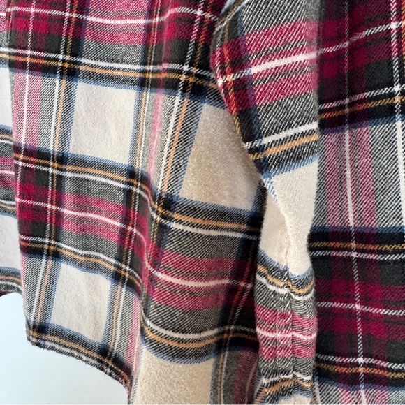 MADEWELL Flannel Shirt-Jacket in Tartan Plaid | XL | 100% Cotton - EUC! - Picture 7 of 12